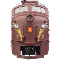 EMD E8 A-A with LokSound 5 Sound & DCC -- Pennsylvania Railroad #5705A, 5763A (Class EP-22; Tuscan, Five-Stripe)