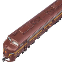 EMD E8 A-A with LokSound 5 Sound & DCC -- Pennsylvania Railroad #5705A, 5763A (Class EP-22; Tuscan, Five-Stripe)