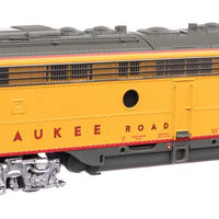 EMD E9A - E9B - LokSound 5 Sound & DCC - City of San Francisco -- Milwaukee Road #200A, 200B (yellow, gray, red)