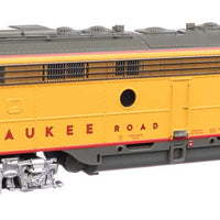 EMD E9A - E9B - LokSound 5 Sound & DCC - City of San Francisco -- Milwaukee Road #200A, 200B (yellow, gray, red)