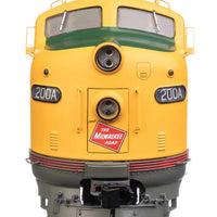 EMD E9A - E9B - LokSound 5 Sound & DCC - City of San Francisco -- Milwaukee Road #200A, 200B (yellow, gray, red)