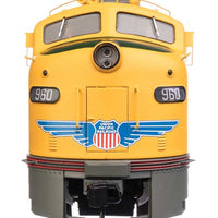 EMD E9A - E9B - LokSound 5 Sound & DCC - City of San Francisco -- Union Pacific(R) #960, 960B (yellow, gray, red)