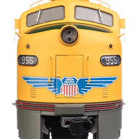 EMD E9A - LokSound 5 Sound & DCC - City of San Francisco -- Union Pacific(R) #955 (yellow, gray, red)