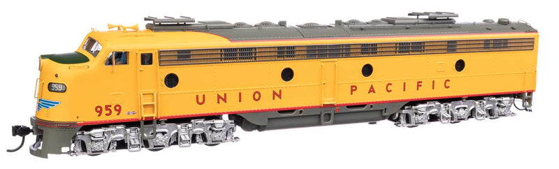 EMD E9A - LokSound 5 Sound & DCC - City of San Francisco -- Union Pacific(R) #959 (yellow, gray, red)-1