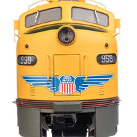 EMD E9A - LokSound 5 Sound & DCC - City of San Francisco -- Union Pacific(R) #959 (yellow, gray, red)