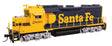 EMD GP35 Phase II - LokSound 5 Sound & DCC -- Santa Fe #2890-1