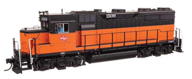 EMD GP35 Phase II - LokSound 5 Sound & DCC -- Milwaukee Road #1509-1