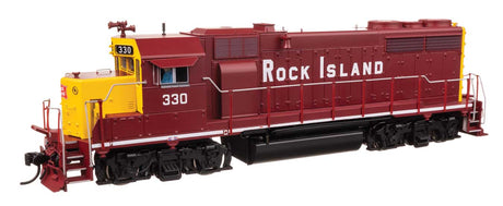 EMD GP35 Phase II - LokSound 5 Sound & DCC -- Rock Island #330-1