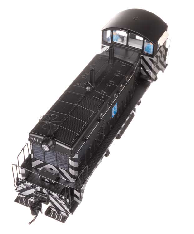 EMD NW2 - LokSound 5 Sound and DCC -- Santa Fe #2411-5