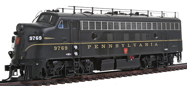 PROTO 2000 Diesel EMD F7A Powered - Standard DC -- Pennsylvania #9769-A (Brunswick Green w/Single Buff Stripe)