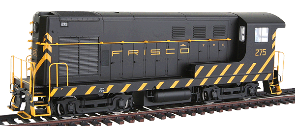PROTO 2000 Fairbanks-Morse H10-44 Powered Standard DC -- St. Louis-San Francisco #275 (Simplified Safety Scheme; black, yellow)