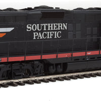 EMD GP9 Phase I - Standard DC -- Southern Pacific(TM) #5603 (Black Widow, black, silver, orange, red)