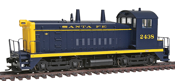 PROTO 2000(R) Diesel EMD SW9 Powered Standard DC -- Santa Fe #2438