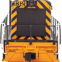 EMD SW1200 - Standard DC -- Denver & Rio Grande Western(TM) #132 (black, Aspen Gold; Flying Grande Logo)