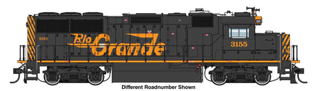 EMD GP60 - Standard DC -- Denver & Rio Grande Western(TM) #3155