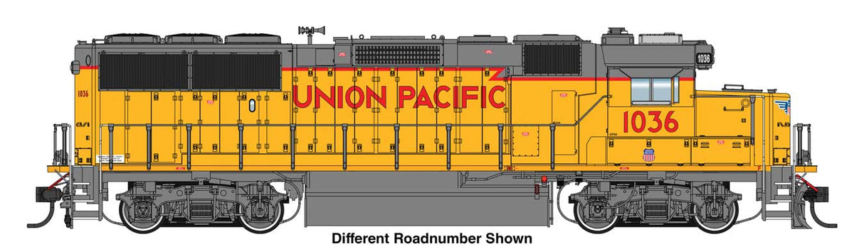 EMD GP60 - Standard DC -- Union Pacific(R) #1081