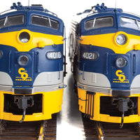 EMD E8A-A Set - Standard DC -- Chesapeake & Ohio #4016, 4021