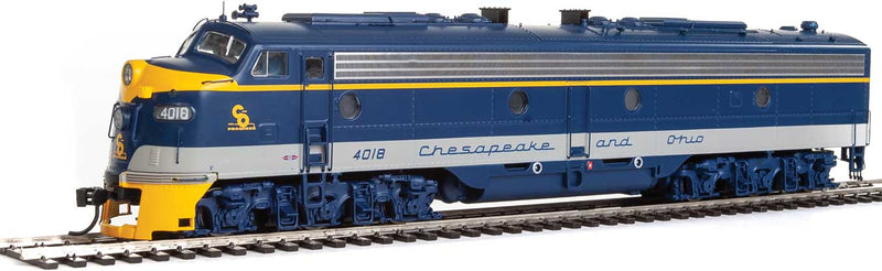 EMD E8A-A Set - Standard DC -- Chesapeake & Ohio #4018, 4027-1