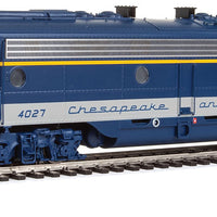 EMD E8A-A Set - Standard DC -- Chesapeake & Ohio #4018, 4027