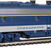 EMD E8A-A Set - Standard DC -- Chesapeake & Ohio #4018, 4027