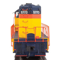 EMD GP7 - Standard DC -- Chessie System C&O #5773 (yellow, orange, blue)
