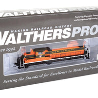 EMD GP7 - Standard DC -- Great Northern #603 (Pullman Green, Omaha Orange, yellow)