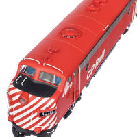 EMD FP7 & F7B Standard DC -- Canadian Pacific #4070 & 4477 (red, white w/Multi-mark)