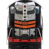 EMD GP9 Phase II High Short Hood - Standard DC -- Southern Pacific(TM) #5610 Freight Service Black Widow