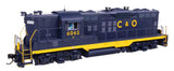 EMD GP9 Phase II - Standard DC -- Chesapeake & Ohio #6062-1