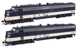 EMD E8 A-A - Standard DC -- Chesapeake & Ohio #4014 & 4026-1