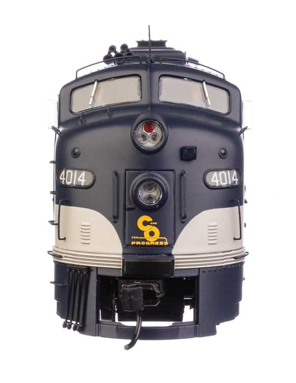 EMD E8 A-A - Standard DC -- Chesapeake & Ohio #4014 & 4026-5
