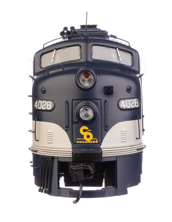 EMD E8A - Standard DC -- Chesapeake & Ohio #4028-3