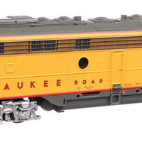 EMD E9A - E9B - Standard DC - City of San Francisco -- Milwaukee Road #205A, 205B (yellow, gray, red)