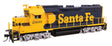 EMD GP35 Phase II - Standard DC -- Santa Fe #2909-1