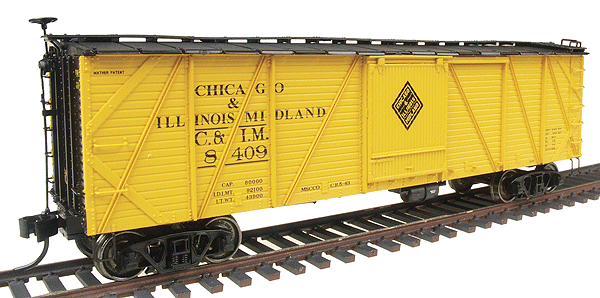 PROTO 2000 40' Mather Boxcar - Assembled -- Chicago & Illinois Midland #8409