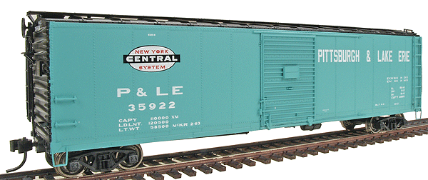 PROTO 2000 50' Single Door Boxcar - Assembled -- Pittsburgh & Lake Erie #35922