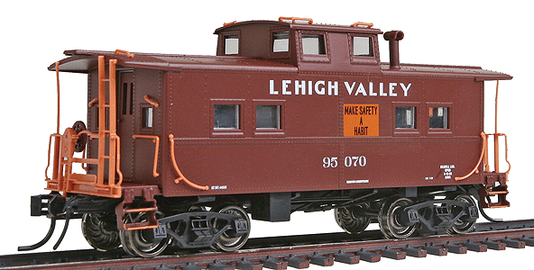 PROTO 2000 NE Center Cupola Caboose - Assembled -- Lehigh Valley #95070