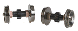 Replacement Geared Driver Assembly (Diesel Wheelset) pkg(2) -- For Early PROTO 2000(R) BL, FA, GP7/9/18/20/30/60 & PROTO 1000(TM) F3,RS2,RS-1