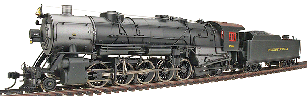PROTO 2000 Heritage Series Steam USRA Heavy 2-10-2 Powered; Standard DC -- Pennsylvania Railroad #8360 - Southern Valve Gear
