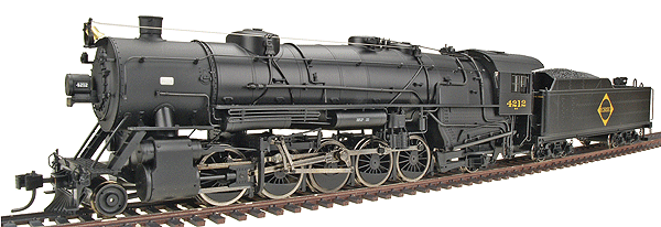 PROTO 2000 Heritage Series Steam USRA Heavy 2-10-2 Powered w/Sound & DCC -- Erie #4212 - Southern Valve Gear