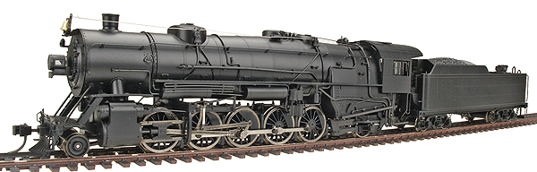 PROTO 2000 Heritage Series Steam USRA Heavy 2-10-2 Powered; Standard DC -- Unlettered - Southern Valve Gear