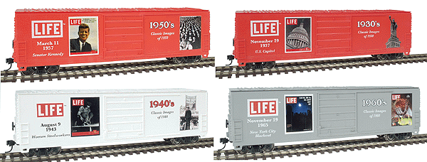 Proto 1000 Collectible Car 4-Packs -- Series #6: LIFE "America's History In Photos"