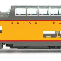 85' ACF Observation Dome Lounge Lighted - Ready to Run -- Union Pacific(R) (Armour Yellow, gray, City of St. Louis Tail Sign)