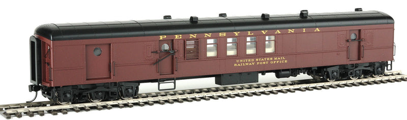 70' PRR BM70n RPO-Baggage - Standard - RTR - 1960s Broadway Limited -- Pennsylvania Railroad (Tuscan, black, Dulux)-1