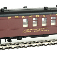 70' PRR BM70n RPO-Baggage - Standard - RTR - 1960s Broadway Limited -- Pennsylvania Railroad (Tuscan, black, Dulux)