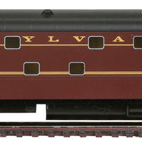 85' P-S Plan #9009 12-4 Sleeper - Standard - RTR - 1960s Broadway Limited -- Pennsylvania Railroad Creek Series (Tuscan, black, Dulux)