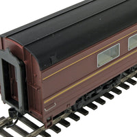 85' Budd 68-Seat Full Diner - Standard - RTR - 1960s Broadway Limited -- Pennsylvania Railroad #4610, 4614-4622 (Tuscan, black, Dulux)