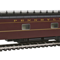 85' P-S Bedroom-Buffet-Lounge-Observation - Std - RTR - 1960s Broadway Limited -- Pennsylvania Railroad View Series w/Large Tail Sign (Tuscan, black, Dulux)