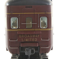 85' P-S Bedroom-Buffet-Lounge-Observation - Std - RTR - 1960s Broadway Limited -- Pennsylvania Railroad View Series w/Large Tail Sign (Tuscan, black, Dulux)