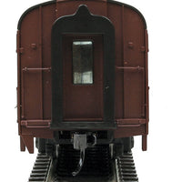 1960s Broadway Limited 85' Budd 21-Roomette Sleeper Deluxe 1 - RTR -- Pennsylvania Railroad Mansfield Inn (tuscan, black, dulux)